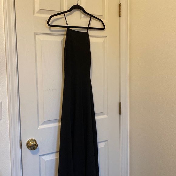Black Lulus prom dress size xs - Picture 3 of 6